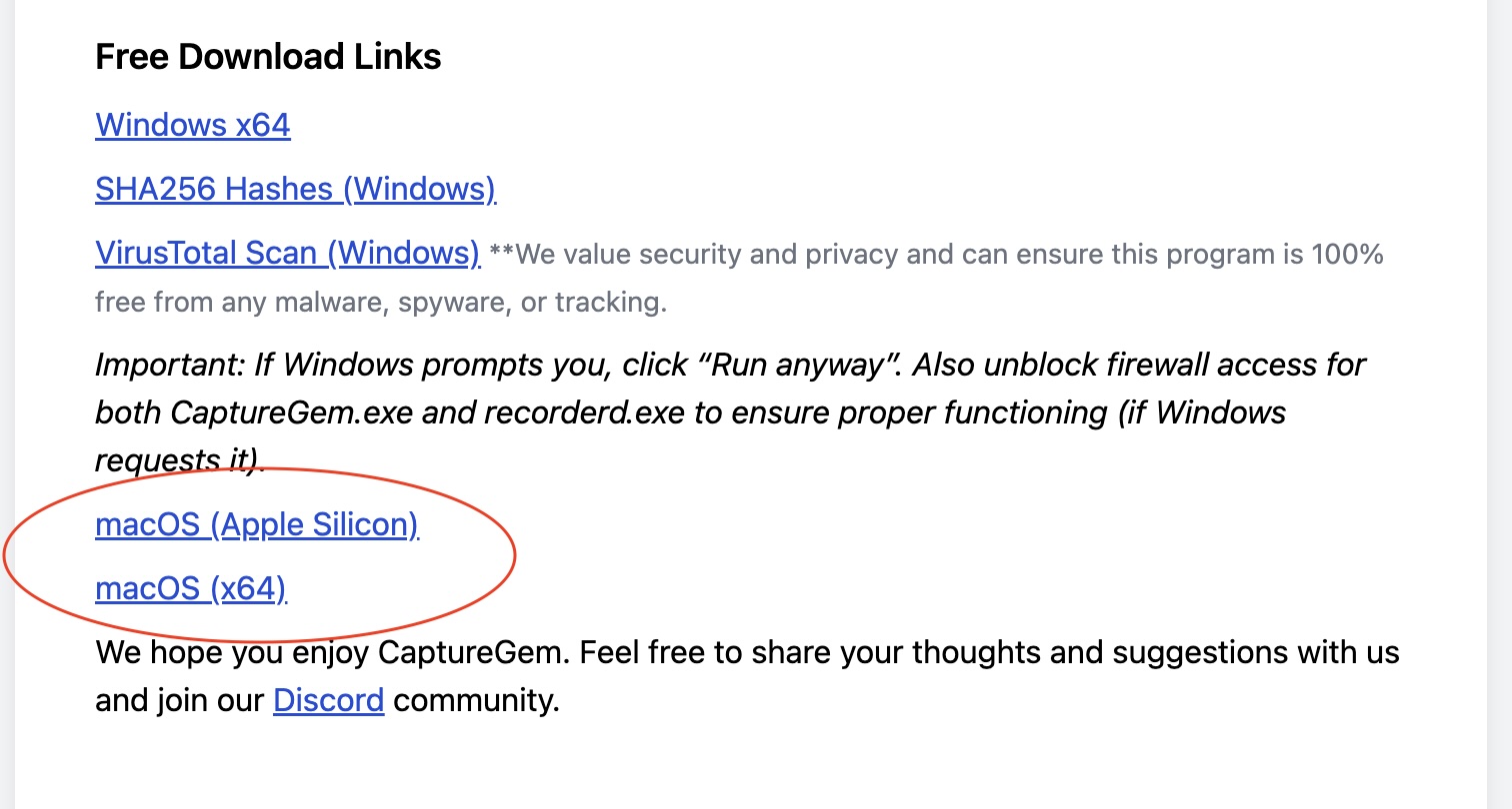 Mac OS Support Added